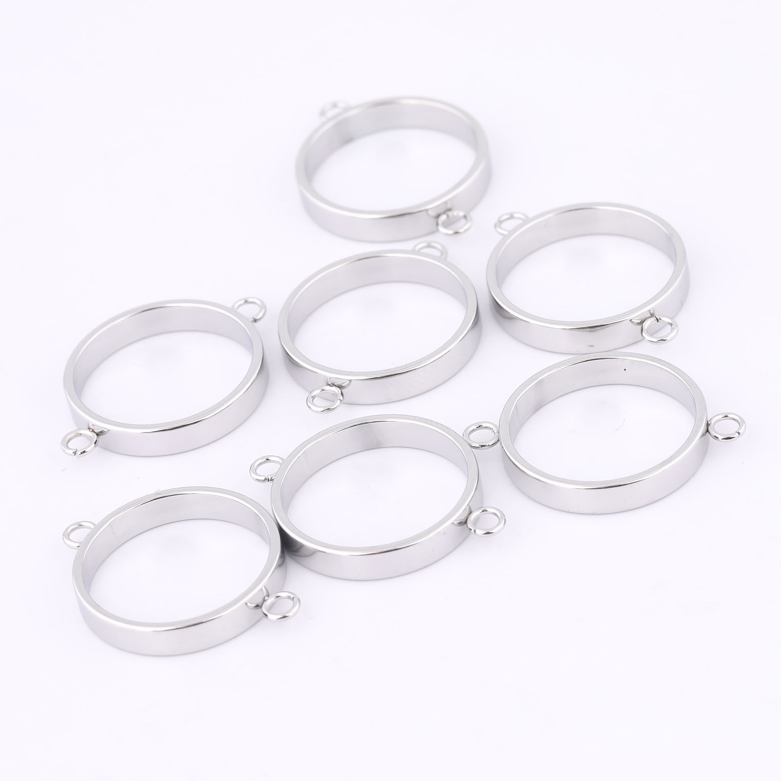 10pcs Stainless Steel 14mm Ope - đánh giá và giá Resin Art Supplies Near Me