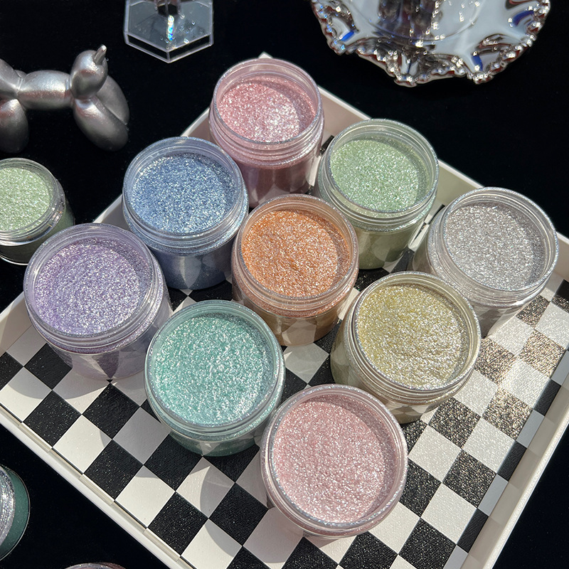 Mermaid Diamond Glitter Mica P - đánh giá và giá Resin Art Price