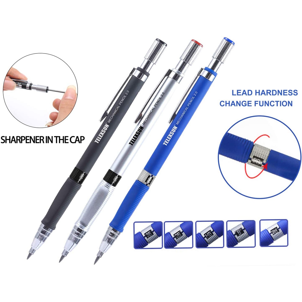 2.0mm 2B Mechanical Pencils Au - đánh giá và giá Staedtler Pencil Lumocolor