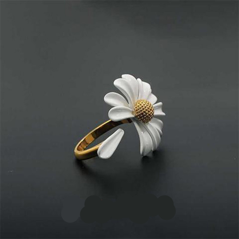 2021 Mùa Xuân Mới Men Sứ Trắng - đánh giá và giá Resin Art Ring