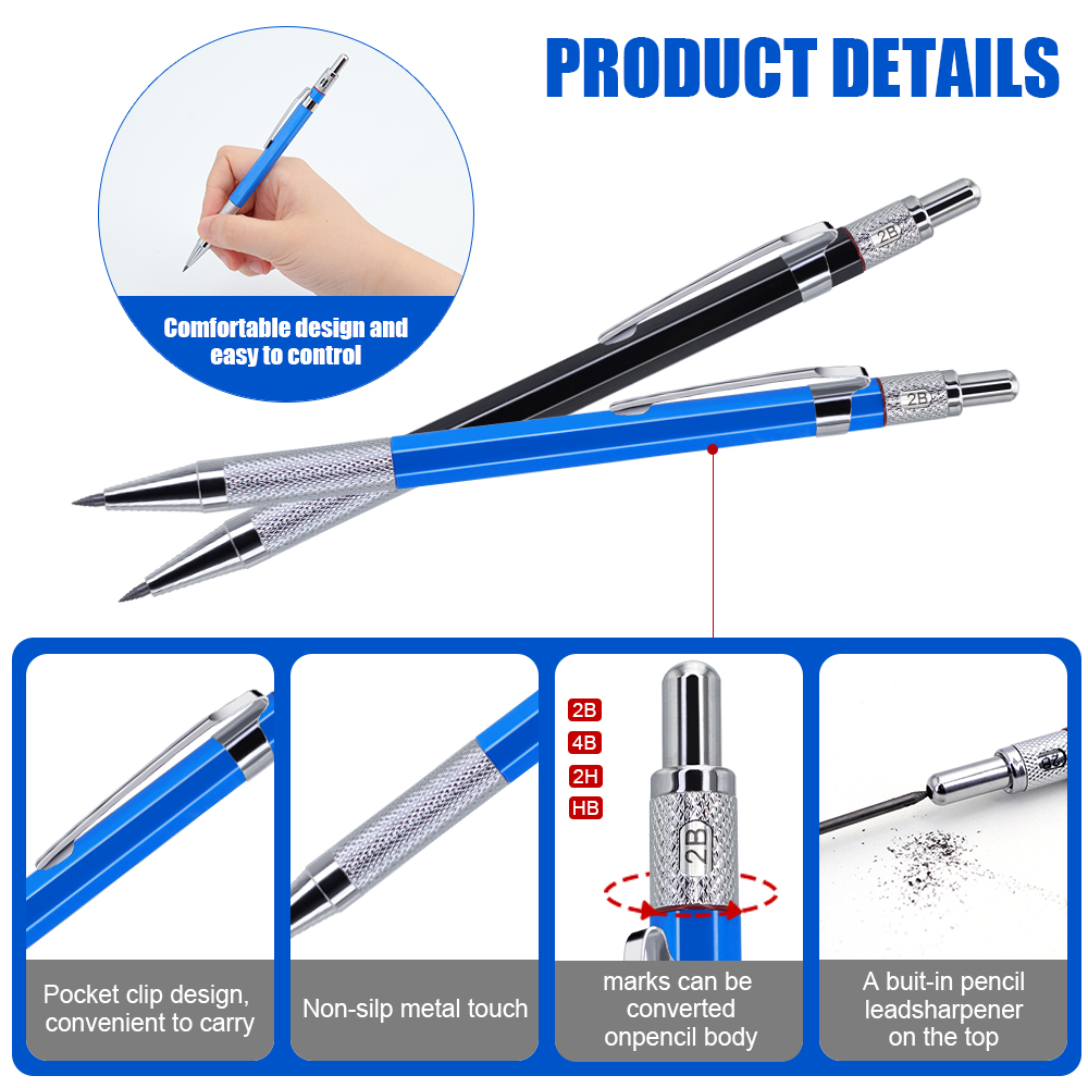 New Multicolor Metal Mechanica - đánh giá và giá Staedtler Pencil Lumocolor